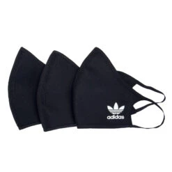ADIDAS Alltagsmaske Face CVR M/L 3er-Pack Black White -Modebe Kleidungs Geschäft adidas alltagsmaske face cvr m l 3er pack black white 2
