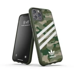 ADIDAS Moulded Case "Moulded Case Camo Woman Raw Green" Für IPhone 11 Pro In Grün