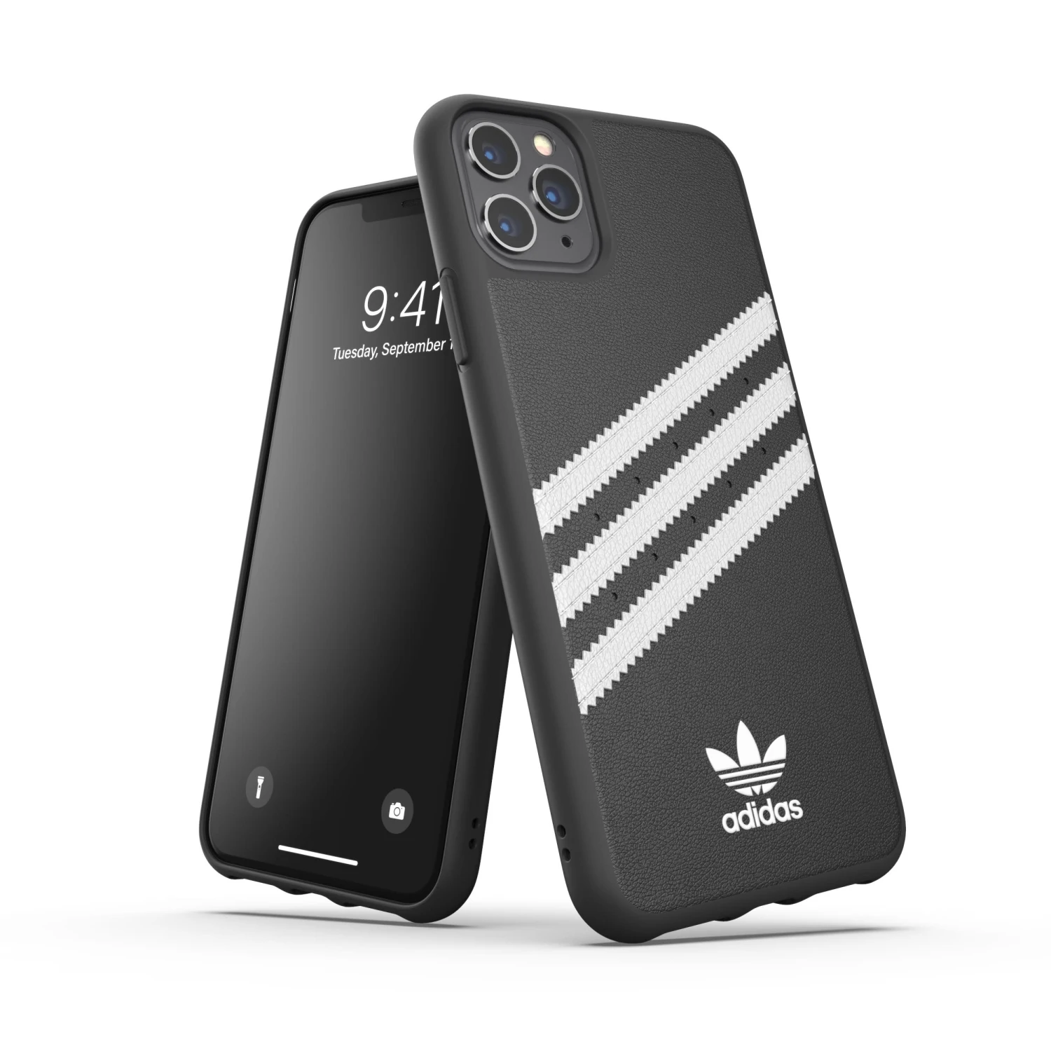 ADIDAS Moulded Case "Moulded Case PU Black/white" Für IPhone 11 Pro Max In Schwarz 1 ADIDAS Moulded Case "Moulded Case PU Black/white" Für IPhone 11 Pro Max In Schwarz