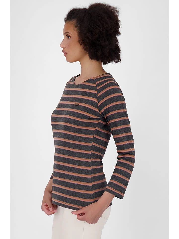 Longsleeve "Vicky" In Braun 2 Longsleeve "Vicky" In Braun – Bild 2