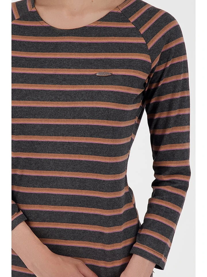 Longsleeve "Vicky" In Braun 4 Longsleeve "Vicky" In Braun – Bild 4