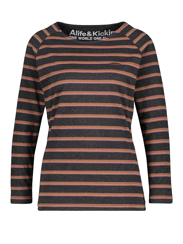 Longsleeve "Vicky" In Braun 6 Longsleeve "Vicky" In Braun – Bild 6