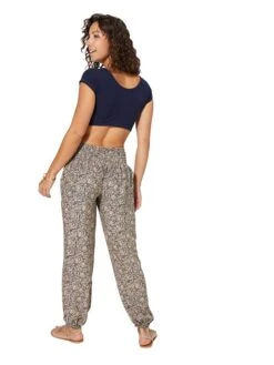 Hose In Beige/ Dunkelblau 3 Hose In Beige/ Dunkelblau -Modebe Kleidungs Geschäft aller simplement hose in beige dunkelblau 1