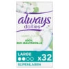 Always® 2er-Set: Slipeinlagen "Cotton Protection - Large", Je 32 Stück