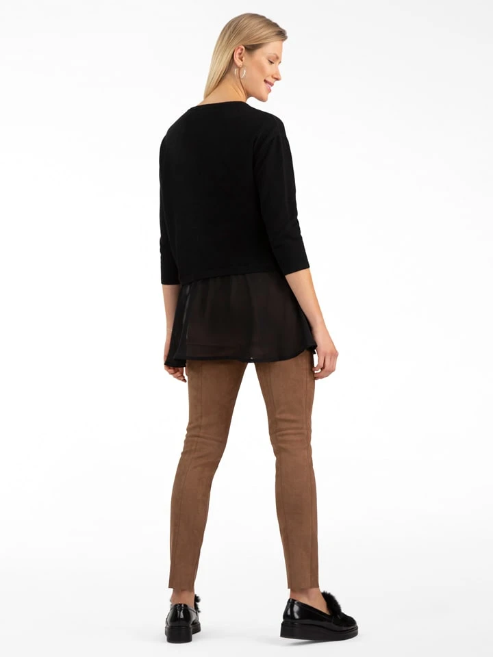 APART Pullover In Schwarz 4 APART Pullover In Schwarz – Bild 4