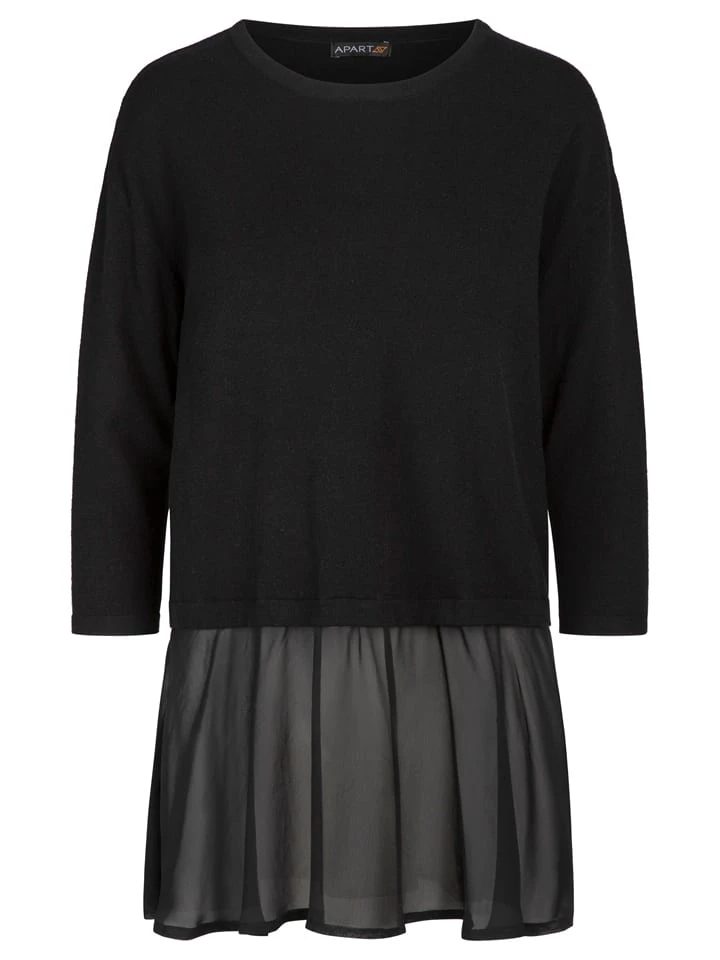 APART Pullover In Schwarz 1 APART Pullover In Schwarz