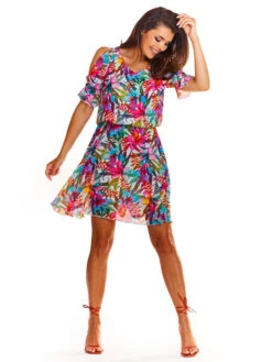 Kleid In Bunt 6 Kleid In Bunt -Modebe Kleidungs Geschäft awama kleid in bunt 2