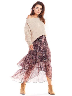 Rock In Pink/ Bunt 7 Rock In Pink/ Bunt -Modebe Kleidungs Geschäft awama rock in pink bunt 3