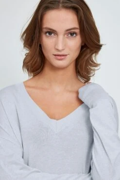 B.young Strickpullover In Blau 9 B.young Strickpullover In Blau -Modebe Kleidungs Geschäft b young strickpullover in blau 3