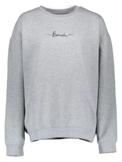 Bench Sweatshirt "Olivia" In Hellgrau