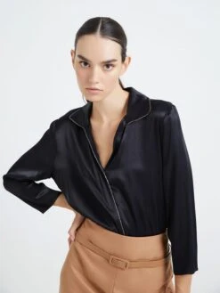 Bluse In Schwarz 8 Bluse In Schwarz -Modebe Kleidungs Geschäft bgn bluse in schwarz 2