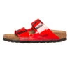 Birkenstock Pantoletten "Arizona" In Rot - Weite S