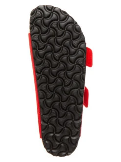 Birkenstock Pantoletten "Arizona" In Rot - Weite S -Modebe Kleidungs Geschäft birkenstock pantoletten arizona in rot weite s 4