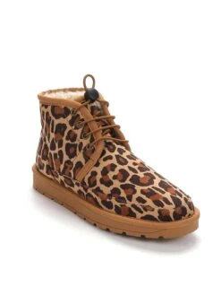 Winterboots "Evie" In Hellbraun/ Braun