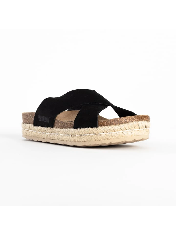 Pantoletten "Beta" In Schwarz 3 Pantoletten "Beta" In Schwarz – Bild 3