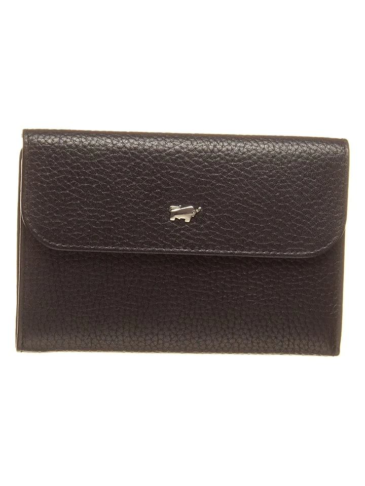 Leder-Geldbörse In Schwarz - (B)14 X (H)10 X (T)2,5 Cm 1 Leder-Geldbörse In Schwarz - (B)14 X (H)10 X (T)2,5 Cm