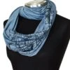 Buff Loop-Schal In Hellblau - (L)77 X (B)62 Cm
