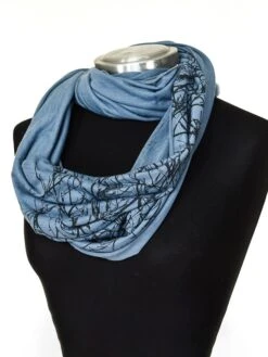 Buff Loop-Schal In Hellblau - (L)77 X (B)62 Cm