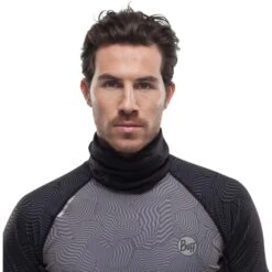 Buff Multifunktionstuch COOLNET UV In Solid Black -Modebe Kleidungs Geschäft buff multifunktionstuch coolnet uv in solid black 2