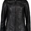 Lederjacke "Lisa" In Schwarz