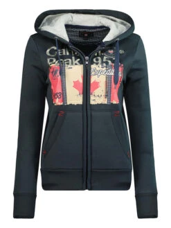 Sweatjacke "Farloteak" In Dunkelblau