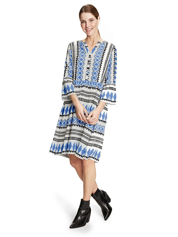 CARTOON Kleid In Blau/ Bunt 3 CARTOON Kleid In Blau/ Bunt – Bild 3