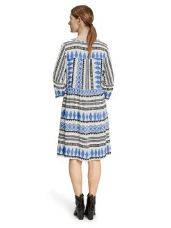 CARTOON Kleid In Blau/ Bunt 7 CARTOON Kleid In Blau/ Bunt -Modebe Kleidungs Geschäft cartoon kleid in blau bunt 3