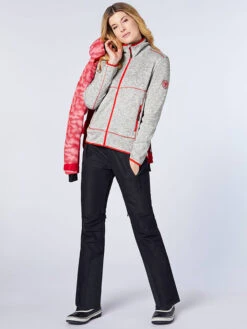 Chiemsee Fleecejacke "Lohja" In Grau -Modebe Kleidungs Geschäft chiemsee fleecejacke lohja in grau 4