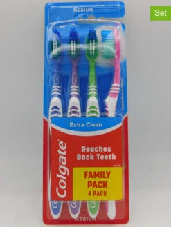 Colgate® 6er-Set: Zahnbürsten "Family Pack Medium" In Bunt