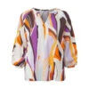 Comma Bluse In Bunt