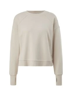Comma Sweatshirt In Creme