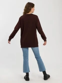 Sweatshirt In Dunkelbraun 9 Sweatshirt In Dunkelbraun -Modebe Kleidungs Geschäft cross jeans sweatshirt in dunkelbraun 3