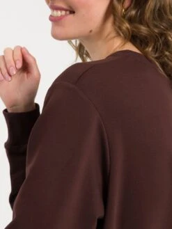 Sweatshirt In Dunkelbraun 11 Sweatshirt In Dunkelbraun -Modebe Kleidungs Geschäft cross jeans sweatshirt in dunkelbraun 5