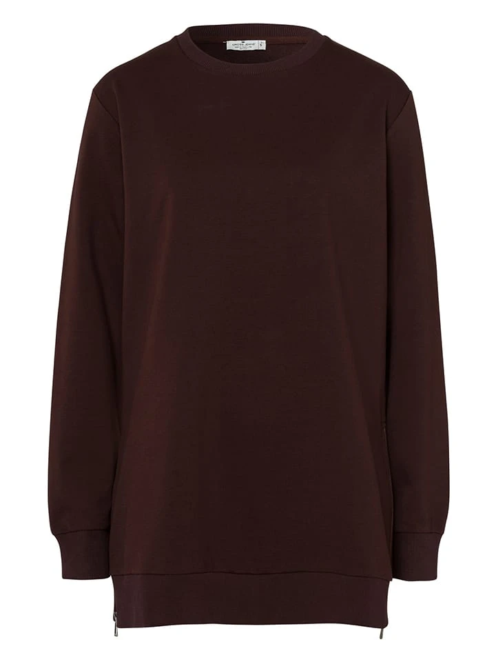 Sweatshirt In Dunkelbraun 1 Sweatshirt In Dunkelbraun