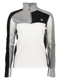 Dare 2b Fleecepullover "Default III" In Weiß/ Grau