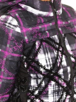 Desigual Übergangsmantel In Schwarz/ Lila 5 Desigual Übergangsmantel In Schwarz/ Lila -Modebe Kleidungs Geschäft desigual ubergangsmantel in schwarz lila 2