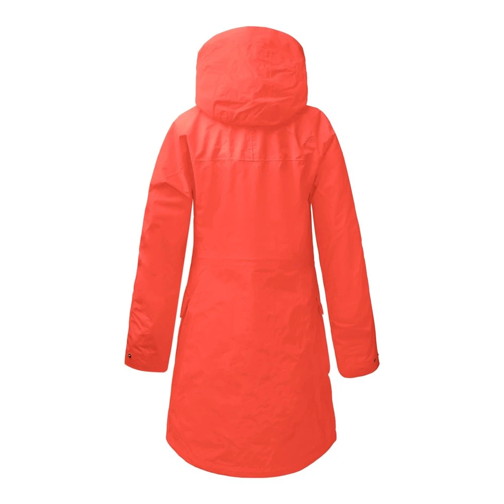 DIDRIKSONS Regenmantel Thelma 4 In Coral Red 2 DIDRIKSONS Regenmantel Thelma 4 In Coral Red – Bild 2