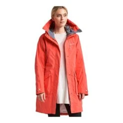 DIDRIKSONS Regenmantel Thelma 4 In Coral Red 9 DIDRIKSONS Regenmantel Thelma 4 In Coral Red -Modebe Kleidungs Geschäft didriksons regenmantel thelma 4 in coral red 2