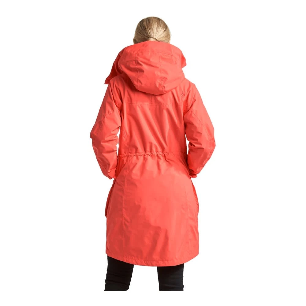 DIDRIKSONS Regenmantel Thelma 4 In Coral Red 4 DIDRIKSONS Regenmantel Thelma 4 In Coral Red – Bild 4