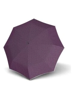 Doppler Taschenschirm In Lila/ Weiß - Ø 98 Cm