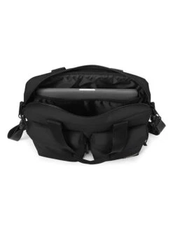 Eastpak Schultertasche "Tomsin" In Schwarz - (B)39 X (H)28 X (T)12 Cm -Modebe Kleidungs Geschäft eastpak schultertasche tomsin in schwarz b 39 x h 28 x t 12 cm 2