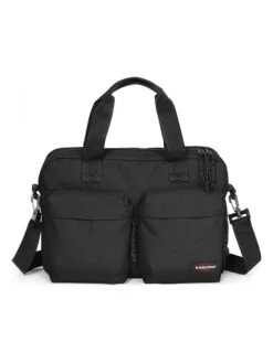 Eastpak Schultertasche "Tomsin" In Schwarz - (B)39 X (H)28 X (T)12 Cm