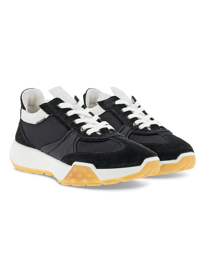 ECCO Sneakers In Schwarz/ Weiß 9 ECCO Sneakers In Schwarz/ Weiß – Bild 9
