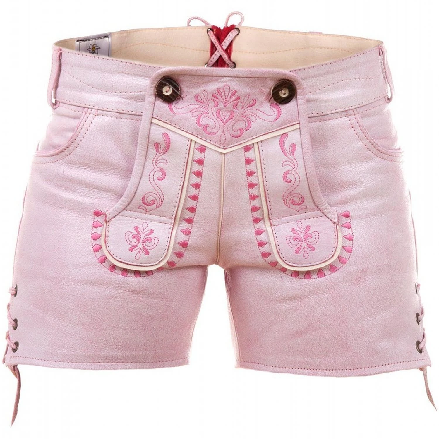 Ledershorts In Pink 1 Ledershorts In Pink