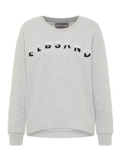 Elbsand Sweatshirt "Sylai" In Grau