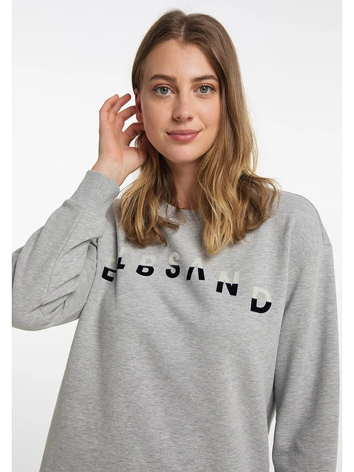 Elbsand Sweatshirt "Sylai" In Grau 6 Elbsand Sweatshirt "Sylai" In Grau – Bild 6