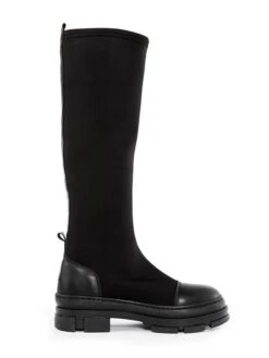 Stiefel In Schwarz -Modebe Kleidungs Geschäft eye stiefel in schwarz 3