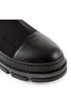 Stiefel In Schwarz -Modebe Kleidungs Geschäft eye stiefel in schwarz 4