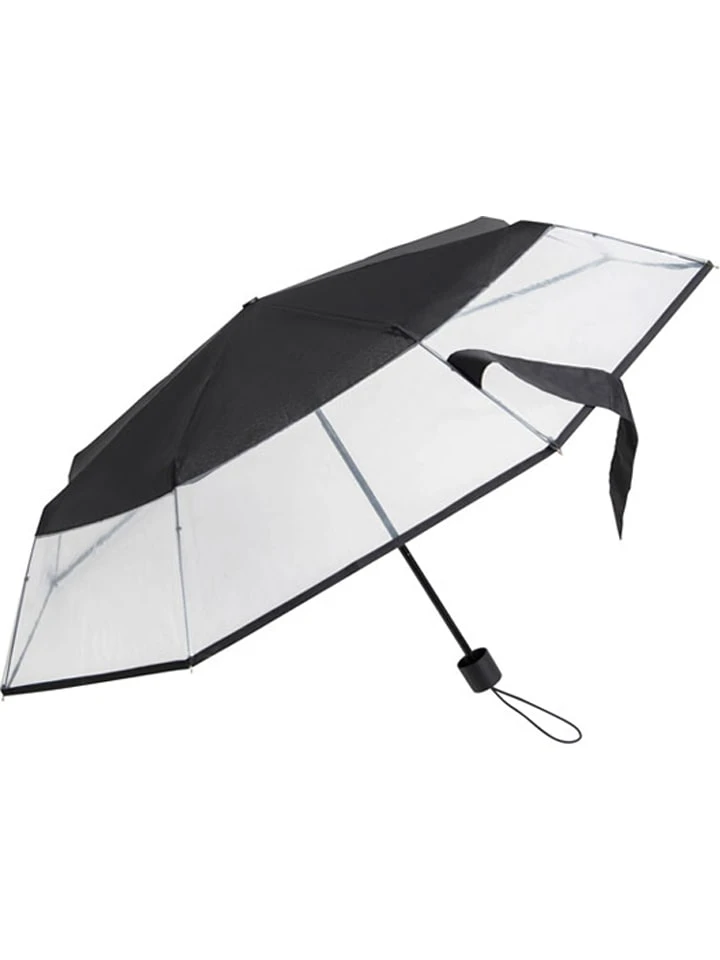 Taschenschirm In Transparent/ Schwarz - Ø 90 Cm 1 Taschenschirm In Transparent/ Schwarz - Ø 90 Cm