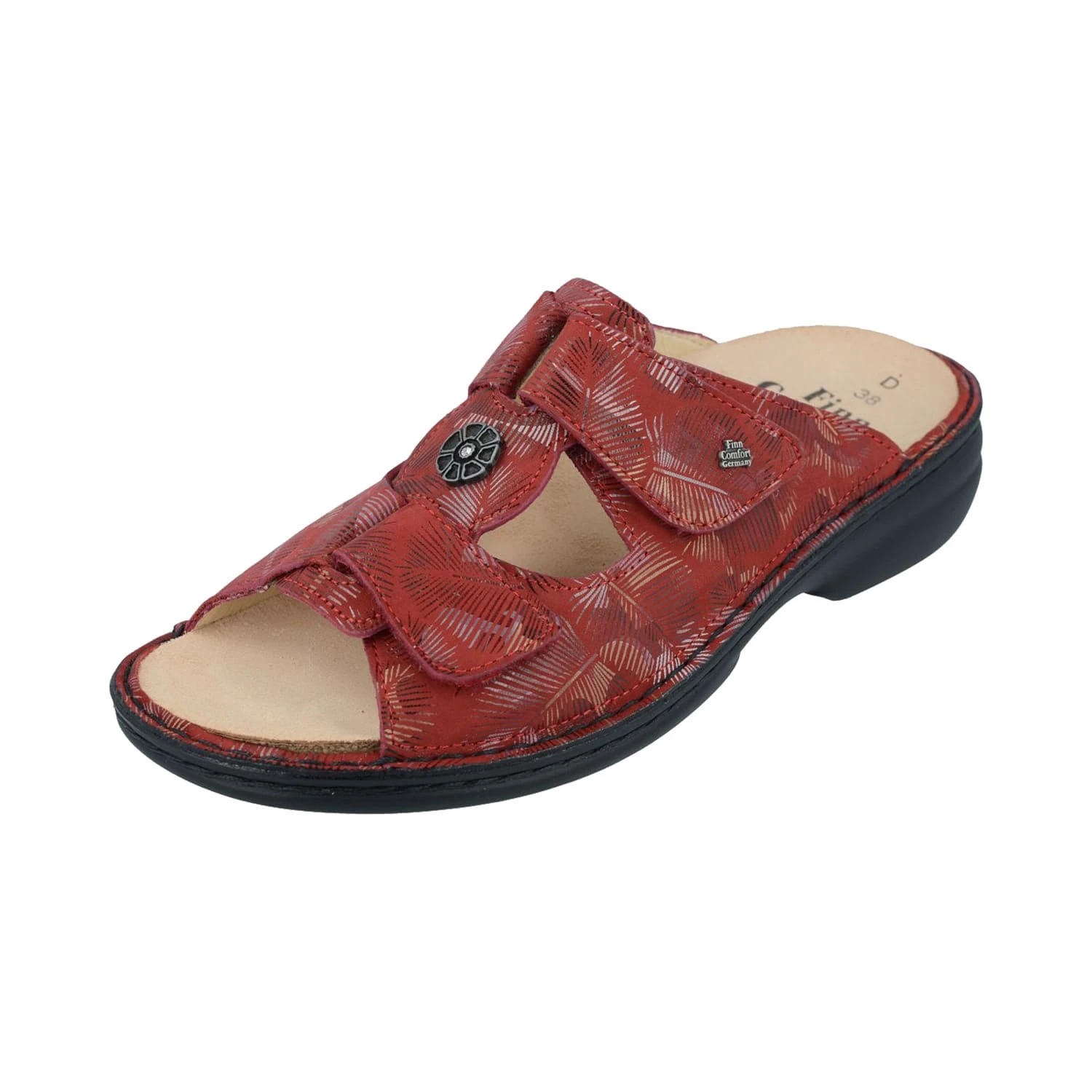 Finn Comfort Pantoletten Pattaya In Rot 1 Finn Comfort Pantoletten Pattaya In Rot